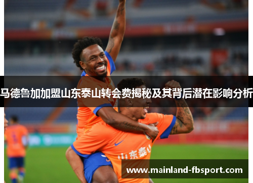 马德鲁加加盟山东泰山转会费揭秘及其背后潜在影响分析